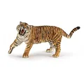 Papo -Handbemalt - Figuren -Wildtiere Der Welt-Brüllender Tiger-50182-Sammelbar-Für Kinder - Geeignet für Jungen und Mädchen - Ab 3 Jahren