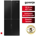 Kühlschrank Gorenje NRM818EMB French Door Schwarz Eisbereiter NoFrost