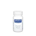 Pure Encapsulations - Vitamin K & D - Kombipräparat für Knochen und Blutgerinnung - 30 Vegetarische Kapseln