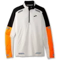BROOKS Herren T-Shirt Run Visible 1/2 Zip 2.0