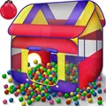Kinderspielzelt mit 300 Bällen, bunt - B
