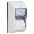 KATRIN Toilettenpapierspender 92384 weiß Kunststoff, 1 Rollen