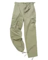 Mil-Tec US Ranger Hose Typ BDU • Herren Cargohose mit 6 geräumigen Taschen • Taktische Hose mit verstellbarem Kordelzug & Gürtelschlaufen • Feldhose für Outdoor, Arbeit & Freizeit • Khaki, XXL