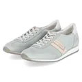 Paul Green 5453-149 Damen Slip On Sneaker Leder & Textil in grün - Gr. 39