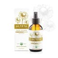 Alteya Bio Kamillenwasser Spray in Glasflasche 120ml - 100% USDA Organic-zertifiziert Rein Natürlich - Wasserdampfdestilliert, Direktverkauf vom Kamillenanbauer Alteya Organics
