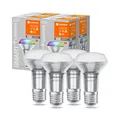LEDVANCE Smarte LED Lampe für Smart Home, Rgbw-farben Änderbar, 4 Stück (1er Pack)