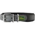 HUNTER Hundehalsband CONVENIENCE COMFORT, Farbe: schwarz, Mit Neopren-Polsterung, witterungsbeständig, pflegeleicht, ideal für Sport & Freizeit, Größe: 45