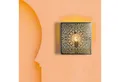 Marrakesch Orient & Mediterran Interior Wandleuchte Orientalische Wandlampe Yakin Silber 26cm Handarbeit Vintage Boho Stil, Handarbeit