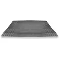 alca® Kofferraummatte Gummi 120x80 cm I zuschneidbar I rutschfest I Schutzmatte für Kofferraum I schwarz I für PKW, SUV,
