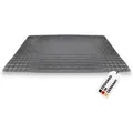 Alca® Kofferraummatte Gummi 120x80 Cm I Zuschneidbar I Rutschfest I Schutzmatte Für Kofferraum I Schwarz I Für Pkw, Suv, Kombi I Schützt Vor Nässe, Schmutz Und Unterbodenschäden