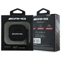 AMG Mercedes Airpods 4 Hülle Case Cover Genuine Leather Big Logo Collection