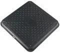 Schachtabdeckung Kanaldeckel Schachtdeckel DN720/600 A15 BabylonPlast™ Schwarz