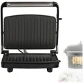 LIVOO Tischgrill LIVOO Grill Elektro Tischgrill Elektrogrill Kontaktgrill Balkon