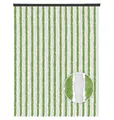 Arsvita Türvorhang Flauschvorhang 120x220cm (1 St), Ösen, blickdicht, Insektenschutz Vorhang für Terrasse, Balkon, Pavillon, Camping