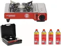 Rothenberger Industrial Gas Camping Kocher Deluxe RS 220 inkl. 4x RoButan