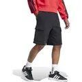 Adidas Adidas AG Adidas Herren M Feelcozy C Shorts - Schwarz/Weiß - XL