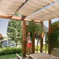 WINDHAGER Sonnenschutz, Sonnensegel, 420 x 140 cm, sand - beige