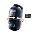 70mai 4K Omni X800 Dashcam mit 128 GB Speicherkarte, 360° drehbar Dashcam (4K Ultra HD, WLAN (Wi-Fi), Starvis 2 IMX678 Bildsensor, Integriertes GPS & ADAS, Super Nachtsicht, f/1.7, App Steuerung)