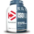 DYMATIZE Whey Protein Pulver Shake Hydrolysat Eiweiß ISO 100 Gourmet Chocolate 2264 g - Braun