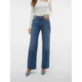 Vero Moda High-waist-Jeans VMTESSA HR WIDE JEANS RA380 GA NOOS blau 30