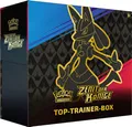 POKEMON JUEGO DE CARTAS Sammelkarte Zenit der Könige Top-Trainer-Box DE