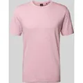 BOSS Orange Slim Fit T-Shirt aus reiner Baumwolle Modell 'TEGOOD' in Rosa, Größe L