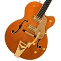Gretsch Synchromatic Nashville Hollow-Body Bigsby 50's Orange Stain - Halbakustik Gitarre