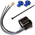 MINIBLINKSUMMER Baas - Akustischer Blinksummer mit 3 Kabelanschlüssen und Piezo-
