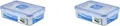 LOCK VERSCHLIESSBARE AUFBEWAHRUNGSDOSE 550ML KUNSTSTOFF#