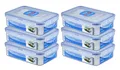 LocknLock: 6x Dose rechteckig 550 ml (HPL815/6)