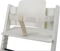 BAMBINIWELT Schrittgurt kompatibel mit Stokke Tripp Trapp Hochstuhl LEDERRIEMEN aus Echtleder
