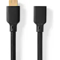 Nedis Ultra High Speed HDMI -Kabel | HDMI Stecker | HDMI Buchse | 8K@60Hz | 48 Gbps | 2.00 m | (2 m) (CVGB35090BK20)