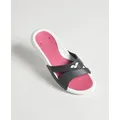 Nina Badelatschen Damen - White-dark_grey-magenta - 41
