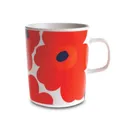 Marimekko - Oiva/Unikko - Tasse - Rot - Ø8xH9,5cm - 2,5 dl - 1 Stück