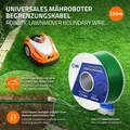 ECD Germany Begrenzungskabel Kabelverbinder Kabel für Mähroboter Begrenzungsdraht 250m Draht