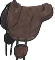 Equinate Reitpad California aus Wildleder Pony Braun