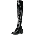 STEVE MADDEN STEVE MADDEN Stiefel Lederimitat Overkneestiefel schwarz 37 EU