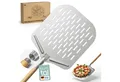 Blumtal Pizzaschieber Pizzaschaufel mit großer Fläche und abnehmbaren Griff, 30,5cm x 30,5cm