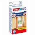 Tesa Comfort Moskitonetz Für Balkontüren, Türnetz, 1,2 X 2,5 M, Weiß