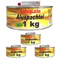 4 Dosen Alu Spachtelmasse für KFZ Reparaturen a 1000 gr