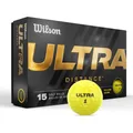 Wilson Golf Balls Ultra Distance Yellow 15 Pack (WG2006701)