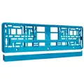 Carmotion Kennzeichenhalter Metallic Türkis