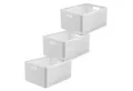 ROTHO Aufbewahrungsbox 3er-Set Aufbewahrungskorb 28l COUNTRY (Aufbewahrungsset, 3er-Set)