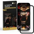 1x 9H Panzerglas für iPhone 16e matt Anti-Reflex entspiegelt mit Montagehilfe echtes Tempered Glass Panzerfolie Displayschutz Schutzglas Schutzfolie Screen-Protector