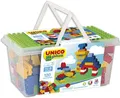 Unico 8502 Konstruktionsbausteine Bausteine 120 tlg in Box