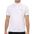Ralph Lauren Polo Herren Poloshirt Custom-Slim-Fit Weiß XL