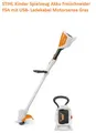 STIHL Kinder Spielzeug Akku Freischneider FSA mit USB perfekt für ein Geschenk
