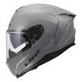 LS2, Integraler Motorradhelm CHALLENGER II SOLID Nardo Grey, M
