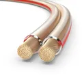 PureLink Lautsprecherkabel OFC 2x2,50mm², (0,20mm), 10,0m, transparent