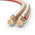 PureLink Lautsprecherkabel OFC 2x2,50mm² (0,20mm), 10,0m, transparent SE-SP060-010